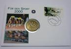 Deutsche Demokratische Republik, DDR 10 Mark Numisbrief - 40 Jahre Deutscher Sportausschuss -