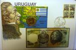 Uruguay 500 Nuevos Pesos Numisbrief - José Artigas -
