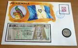 Guatemala 25 Centavos Numisbrief -