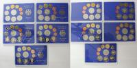 Deutschland/ Bundesrepublik Deutschland 5 x 12,68 DM DM-Kursmünzensatz Set PP - (A, D, F, G, J) -