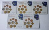 Deutschland/ Bundesrepublik 5 x 3,88 Euro Euro-Kursmünzensatz Set -