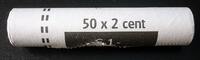 Luxemburg 50 x 2 Cent 50 x 2 Cent Rolle -