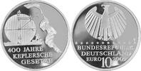Deutschland, Germany 10 Euro 400 Jahre »Astronomia Nova« von Johannes Kepler -