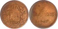 Deutschland/ Kaiserreich Bayern (Königreich) 1/2 Kreuzer Maximilian II 1848-1864 -