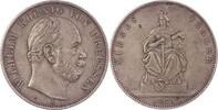 Deutschland/ Preußen 1 Siegestaler Wilhelm I. 1861-1888 (Gedenkmünze auf den Sieg) -