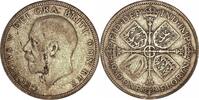 Großbritannien, Great Britain 1 Florin George V. 1910-1936 (gekrönte Szepter) -