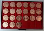 21 x 1 oz (1 AVDP-Unze) Kupfer Konvolut -