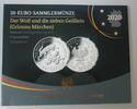 Deutschland, BRD, Germany 20 Euro Sammlermünze - Der Wolf und die sieben Geißlein -