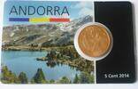 Andorra 5 Cent Kursmünze -