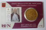 Vatikan, Vatikanstadt 50 Cent 2017 Papst Franziskus ST im Blister 17.34 US$  +  57.81 US$ shipping