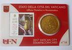 Vatikan, Vatikanstadt 50 Cent 2017 Papst Franziskus ST im Blister 17.34 US$  +  57.81 US$ shipping