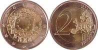 Slowakei 2 Euro 30 Jahre Europäische Flagge -