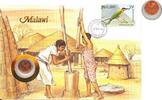 Malawi 1 Tambala Numisbrief - 10 Jahre Unabhängigkeit des Staates Malawi -
