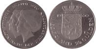 Niederlande 2 1/2 Gulden Thronbesteigung von Königin Beatrix (Gekröntes Wappen) -