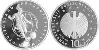 Deutschland, BRD, Germany 10 Euro VI. Fußball-Weltmeisterschaft der Frauen 2011 in Deutschland -