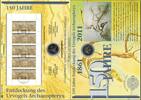 Deutschland, BRD, Germany 10 Euro Numisblatt 5/2011 - 150. Jahrestag der Entdeckung des Urvogels -