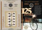 Deutschland, BRD, Germany 10 Euro Numisblatt 2/2011 - 125. Jahre Automobil -