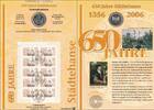 Deutschland, BRD, Germany 10 Euro Numisblatt 4/2006 - 650 Jahre Städtehanse -