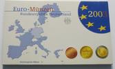 Deutschland, BRD, Germany 3,88 Euro offizieller Euro-Kursmünzensatz -