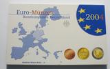 Deutschland, BRD, Germany 3,88 Euro offizieller Euro-Kursmünzensatz -