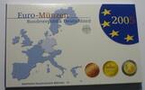 Deutschland, BRD, Germany 3,88 Euro offizieller Euro-Kursmünzensatz -