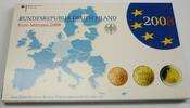 Deutschland, BRD, Germany 5,88 Euro offizieller Euro-Kursmünzensatz + 2 Euro Gedenkmünze Hamburg -