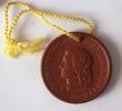 Porzellanmedaille - Erfinder des Porzellans Johann Friedrich Böttger -