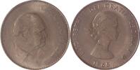Großbritannien 1 Crown Zum Tode von Sir Winston Churchill -