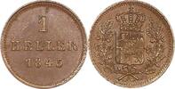 Deutschland/ Bayern 1 Heller Ludwig I. 1825-1848 -
