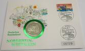 Deutschland, BRD, Germany Medaille Numisbrief - Deutsches Bundesland Nordrhein-Westfalen -