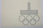 Deutsche Demokratische Republik, DDR Ersttagsblatt - IOC-Session in Berlin (1/85) -