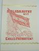 Deutsche Demokratische Republik, DDR Gedenkblatt - Solidarität mit Chiles Patroten -