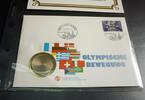 Deutschland/ Drittes Reich 5 Franken Numisbrief - Olympisches Museum in Lausanne (Friedenstaube) -