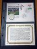 Italien Medaille Numisbrief - 700 Jahre Schweizer Sport (Fußball) -