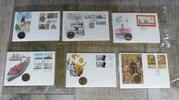 Deutschland/ Deutsche Demokratische Republik 21 Medaillen im Numisbrief Sammlung im Album - DDR Mark -