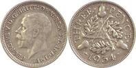 Großbritannien 3 Pence George V. 1910-1936 -