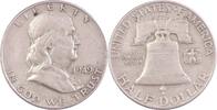 Amerika, Vereinigte Staaten 1/2 Dollar Benjamin Franklin -