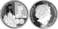 Salomonen 5 Dollars Die größten Herrscher Europas (Katharina die Große) -