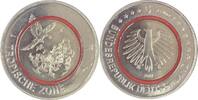 Deutschland, BRD, Germany 5 Euro Tropische Zone -