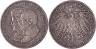 Deutschland/ Kaiserreich Sachsen 2 Mark Friedrich August III. 1904 - 1918 500 Jahre Universität Leipzig -