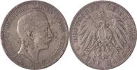 Deutschland/ Kaiserreich Preußen 5 Mark Wilhelm II. 1888 - 1918 -
