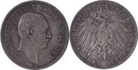 Deutschland/ Kaiserreich Sachsen 3 Mark Friedrich August III. 1904 - 1918 -