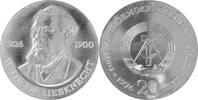 Deutsche Demokratische Republik, DDR 20 DDR Mark 150. Geburtstag von Wilhelm Liebknecht -