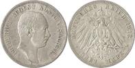 Deutschland/ Kaiserreich Sachsen 3 Mark Friedrich August III. 1904 - 1918 -