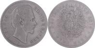 Deutschland/ Kaiserreich Bayern 5 Mark Ludwig II. 1864 - 1886 -