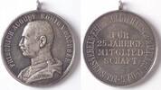 Deutschland/ Kaiserreich Sachsen Medaille - Friedrich August III. (25 Jährige Mitglied. KGL Militär Leipzig) -