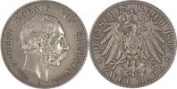 Deutschland/ Kaiserreich Sachsen 2 Mark Albert 1873 - 1902 Zum Tode von König Albert -
