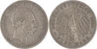 Deutschland/ Kaiserreich Sachsen 5 Mark Albert 1873 - 1902 -