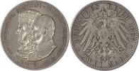 Deutschland/ Kaiserreich Sachsen 2 Mark Friedrich August III. 1904 - 1918 500 Jahre Universität Leipzig -