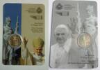 San Marino 2 Euro Papstbesuch -